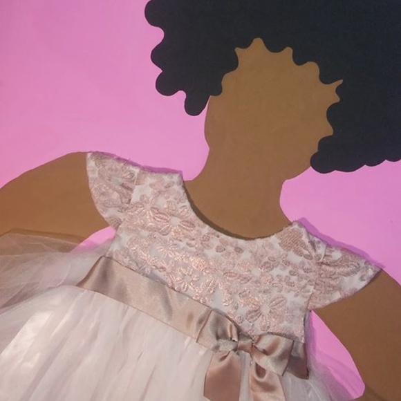 Little Girl in a PINK DRESS | WALL DECOR - Picture 3 of 6